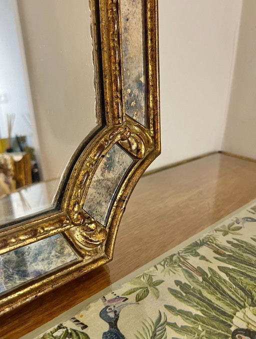 Crested mirror DeKnudt 118x64cm