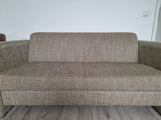 Von Jan Des Bouvrie entworfenes Sofa. 3-Sitzer – Textile (photo 2 of 5)