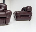 Set di 2 poltrone italiane attribuite a Sapporo, anni '70