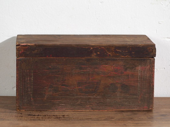 Caja antigua de tono oscuro (c.1900) #26 – Objetos decorativos (photo 23 of 40)