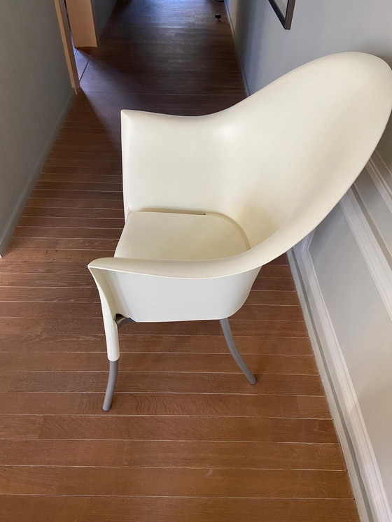 Image 1 of 10x Lord Yo chair by Philippe Starck - Ivory white