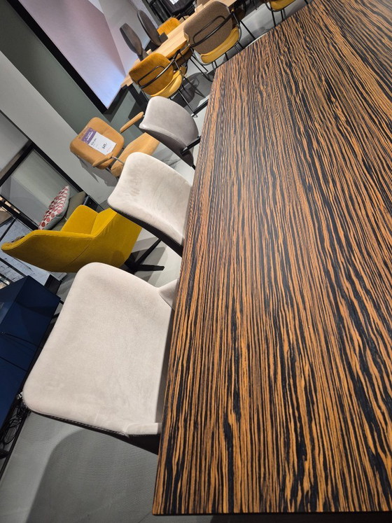 Image 1 of Set 6 Eetkamerstoelen Bert Plantagie