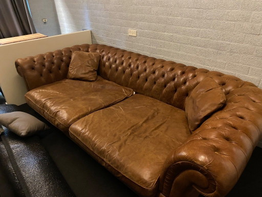 Großes Ledersofa für Heimkino – banken, Leather