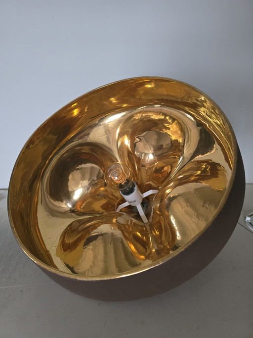 Marset Pleat Box 47 bruin - 24K goud 