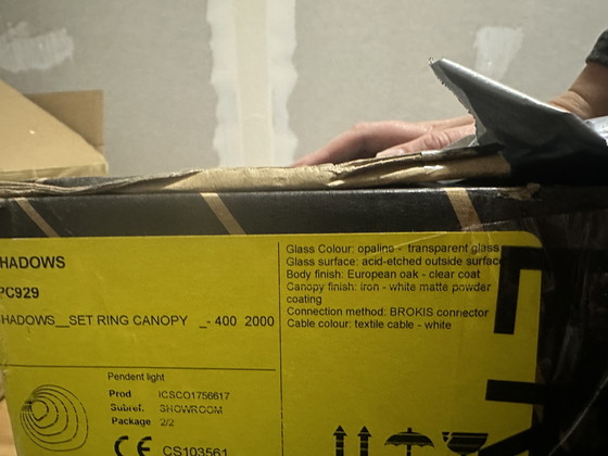 Image 1 of Brokis Shadows Ring Neue Eiche Opalin