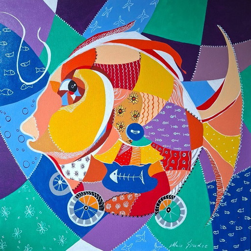 Großer Fisch - Maia Siradze