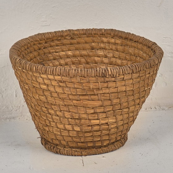 Cesto in Vimini Decorativo Antico (ca. 1930) #9, Oggetti decorativi (foto 2 di 4)