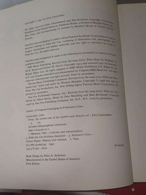 Première Édition / First Edition 1991 The The Twisted Tail Of – Pantheon Books, Livres d'art, Paper (photo 5 of 8)