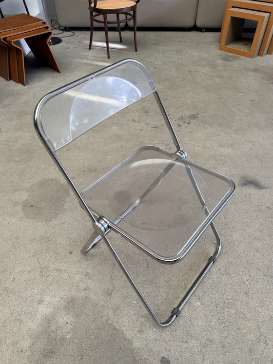 Chaise pliante Anonima Castelli Plia, Giancarlo Piretti – Chaises pliantes, Métal, Plastique (photo 3 of 11)