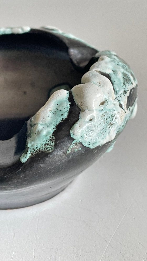 Image 1 of Cyclops Ceramic Ashtray Annecy France Vintage