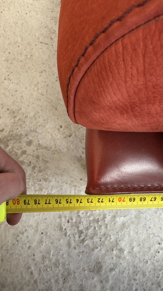 Image 1 of 2x Roche Bobois Leather Seat