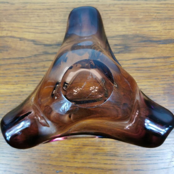 Image 1 of Vintage glass bowl, ashtray. Murano glass 007
