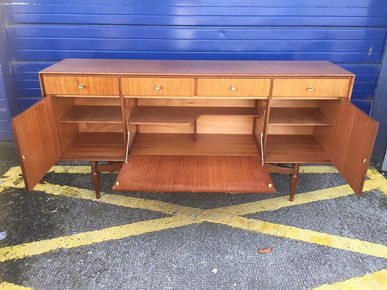 Mid-Century Sideboard oder Barschrank von Greaves & Thomas, 1962 – Messing, Mid Century Modern (photo 2 of 5)