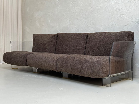 Kartell POP 3-Sitzer Lounge Sofa | Design P. Lissoni | Italy – 3-5 Sitzer Sofas, Plexiglass (photo 2 of 8)
