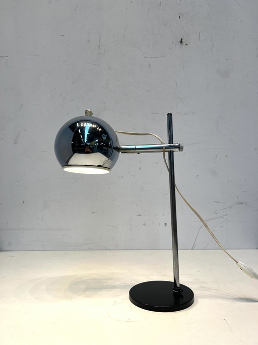 Lámpara cromada vintage – tafellampen