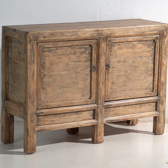 Credenza antica in legno di pino – Cina, circa 1930 – Credenze, Iron (photo 4 of 40)