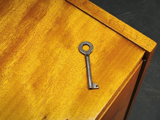 Image 1 of 1960s Czechoslovak Maple Sideboard with Drawers and Cabinet