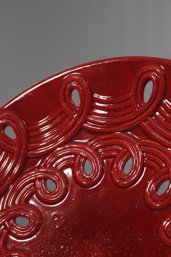 Image 1 of Blanche Letalle in Saint Clément - Large Art Deco period bowl, France, 20th century