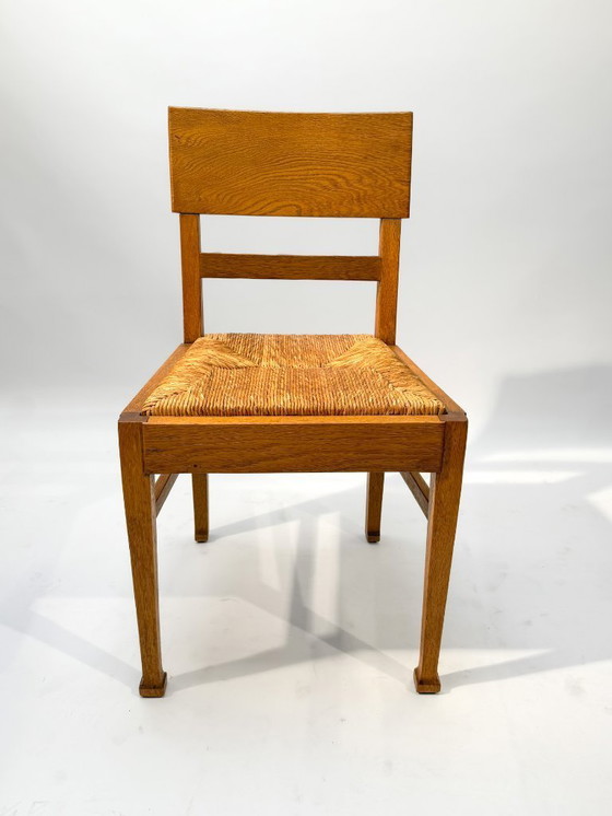 Image 1 of Set di 4 sedie in stile Art Déco/Modernismo olandese