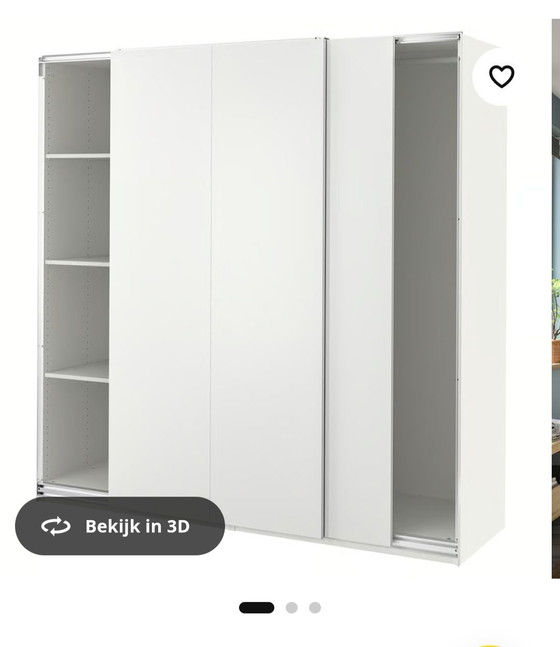 PAX/HASVIK IKEA Wardrobe 200X66X201 As Good As New – Wood (photo 4 of 5)