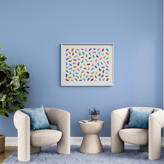 Image 1 of Décoration murale - Festival des moules - 73 x 93 cm