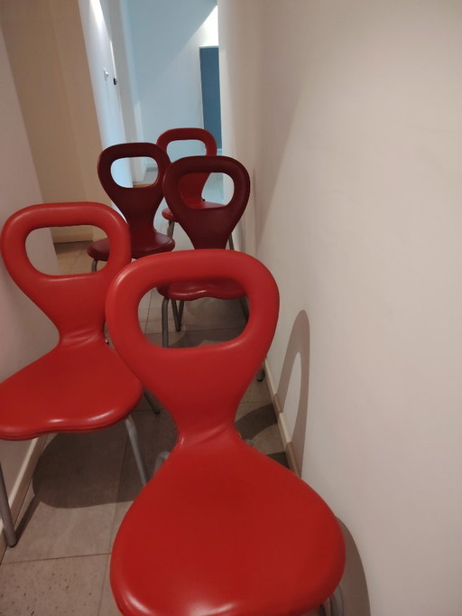 5 Marc NEWSON TV-Stühle für Moroso