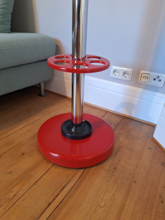 Image 1 of Vintage Rosconi Coat Rack Space Age metal 70s