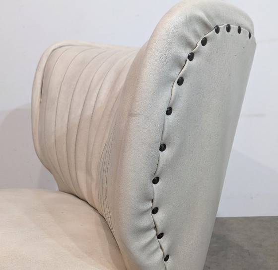 Image 1 of Silla de cóctel blanca 1960