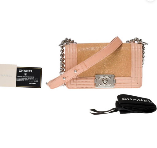 Borsa CHANEL Ragazzo in pelle rosa - 101200