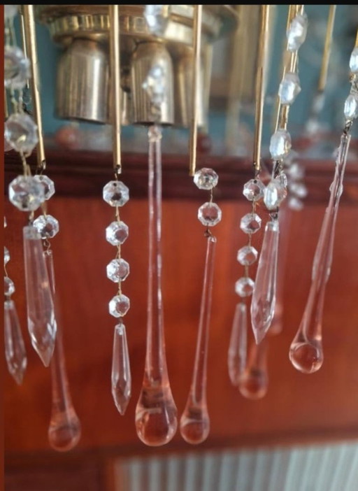 Splendido lampadario in vetro di Murano