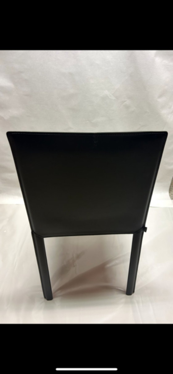 Image 1 of 4 X Kristalia Designer Stühle Sattelleder