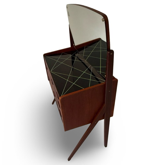 Image 1 of Vanity - 1960’s - Danish - Ag Spjel Kobber Beskyttet - Teak wood