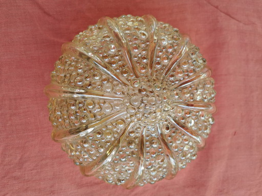 Limburg ceiling light bullè glass