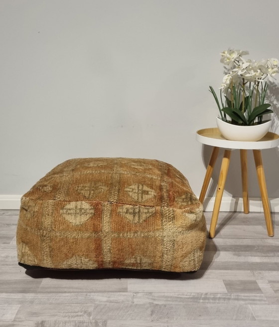 Image 1 of Vintage berber poef marokkaanse poef