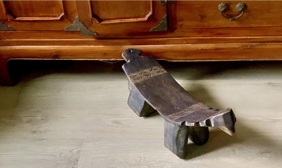 Ancien Siège Tripode Éthiopien - Gurage-Oromo ( 1920-1940) – Sculptures, Wood (photo 28 of 30)