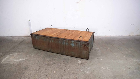 Image 1 of Tavolino da caffè vintage Tavolino da caffè industriale