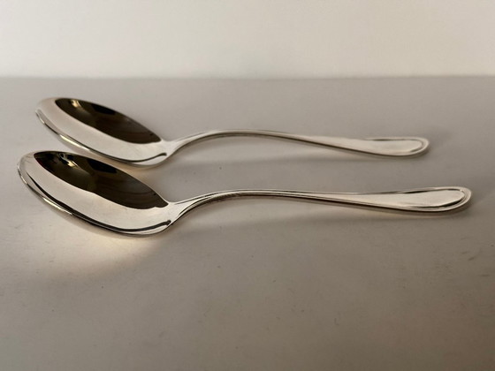 Image 1 of Service de table suédois Faden en argent massif Wilkens, composé de 16 pièces.