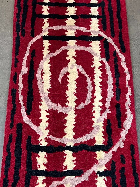Image 1 of 60er 70er Jahre Läufer Teppich Carpet Rug Space Age Dänemark Danish Design