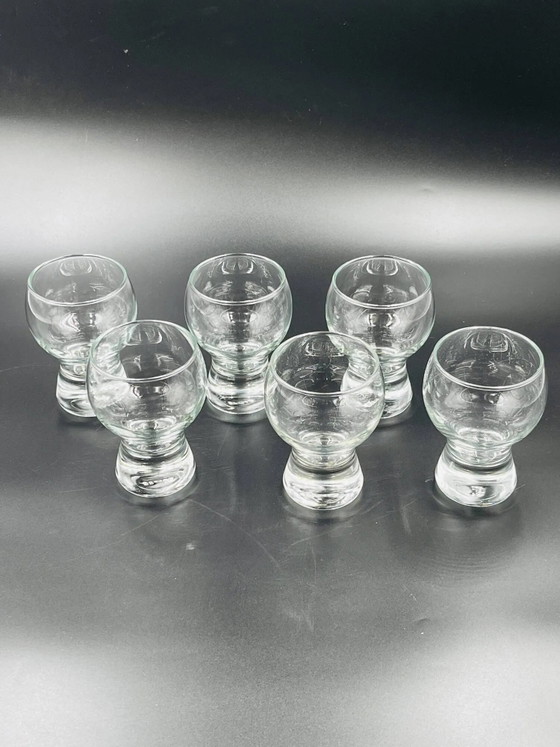Set di 6 bicchieri Gulf Station – Bicchieri e caraffe, Crystal, Glass, Vintage (photo 2 of 15)