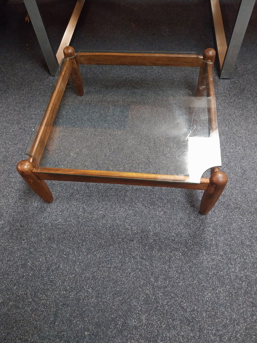 1 x Scandinavian coffee table 1970s Japandi style