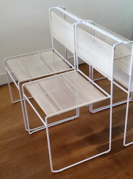 Image 1 of 4x sedie Spaghetti di Giandomenico Belotti per Flyline Italia