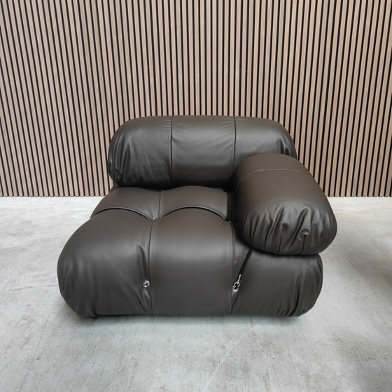 Image 1 of B&amp;B Italia Camaleonda Elements con brazos y respaldos en piel color moca