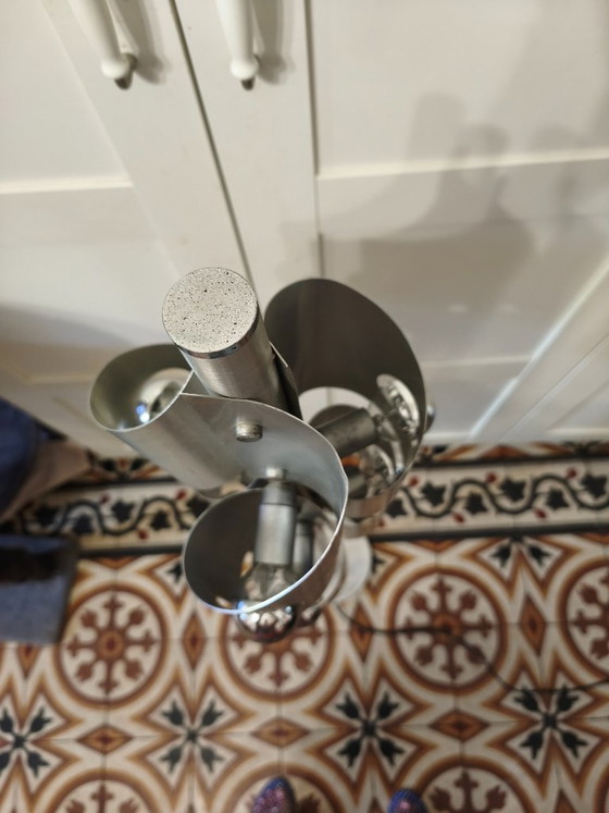 Vloerlamp in ruimtetijdperk – Vloerlampen, Aluminium (photo 3 of 16)