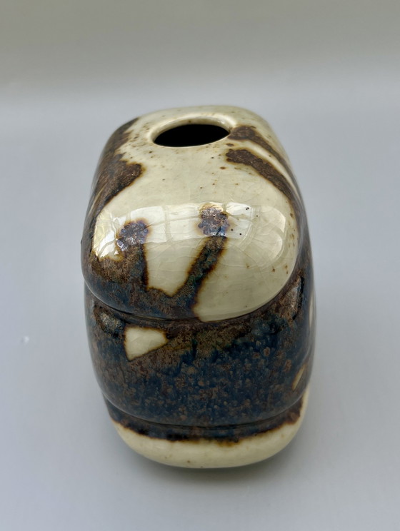 Image 1 of Jarrón de cerámica “Die Werkstatt Altenkunstadt” – diseñado por Peter Guggenbühler (década de 1970)