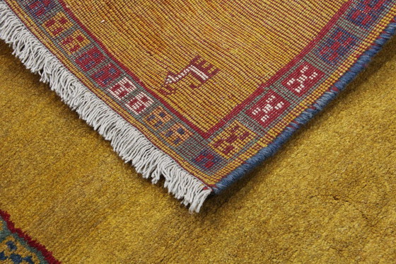 Image 1 of Original Persian carpet Gabbeh Ghashghai oriental carpet 185 cm x 110 cm old natural
