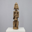 Hand-Carved Dogon Style Female Sculpture, Africa, 1970s