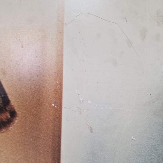 Image 1 of Raro cartel de exposición de moda italiana de 1982 en aluminio: Linea Italiana, Pikenz Alta Moda Milano