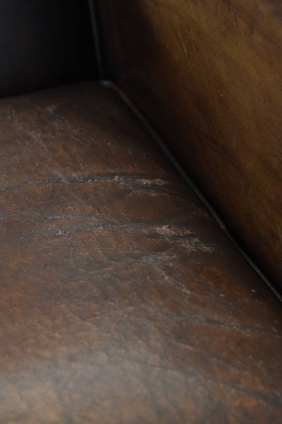 Image 1 of Vintage sheepskin armchair