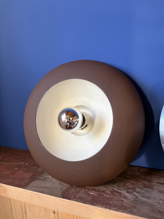 Image 1 of Space Age Nieuwenhuis Holland Decken- oder Wandleuchte