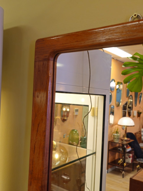 Image 1 of Specchio da parete vintage Silkeborg in teak, design danese.